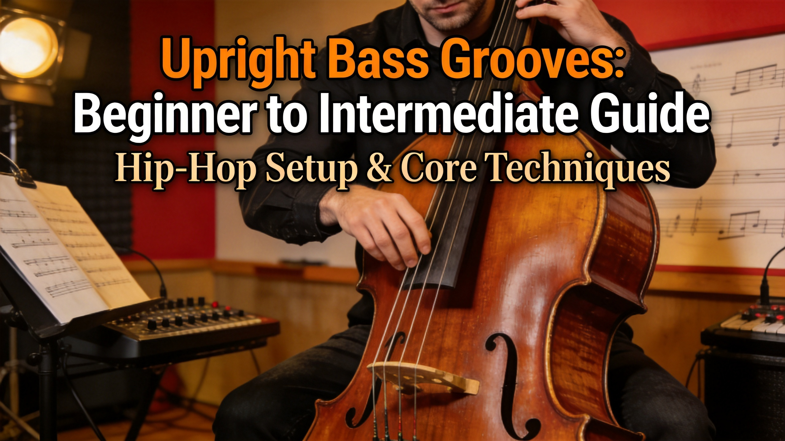 How to Create Authentic Hip-Hop Bass Grooves on Upright Bass: For Begi ...