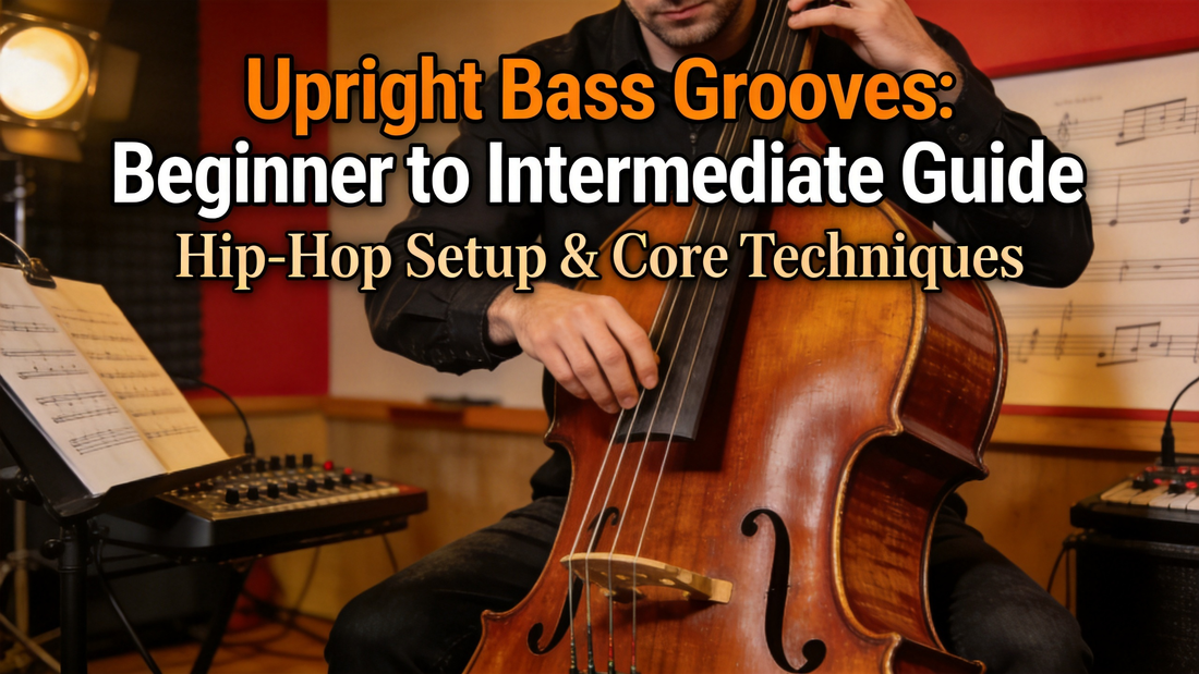 How to Create Authentic Hip-Hop Bass Grooves on Upright Bass: For Beginners & Intermediates